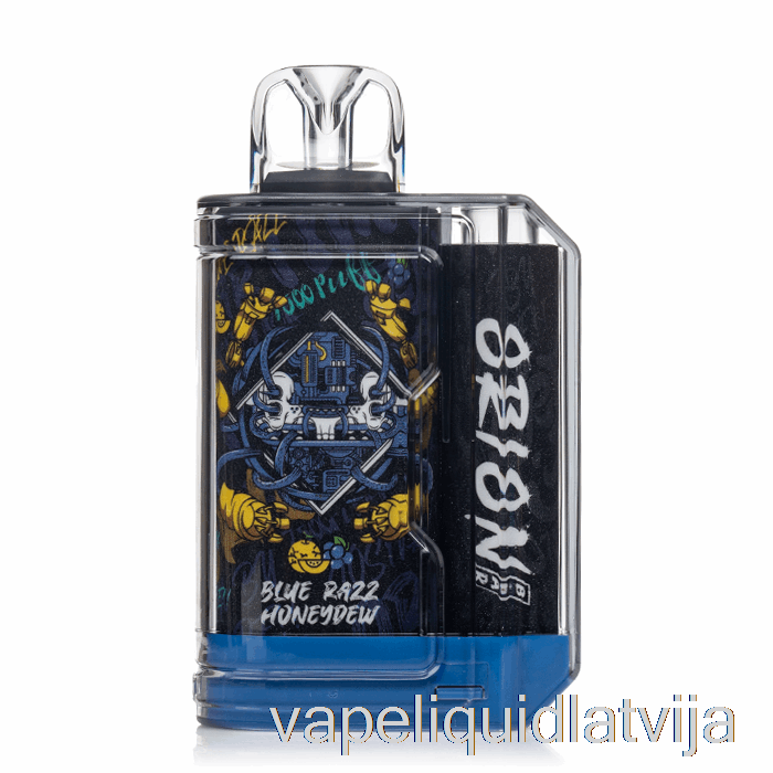 Pazaudēts Vape Orion Bar 7500 Vienreizējās Lietošanas Blue Razz Honeydew Vape šķidrums